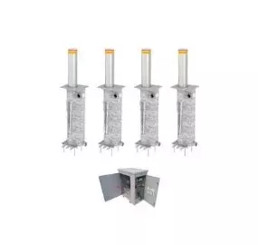 CAME TBD-220H60-4 комплект гидравлических боллардов
