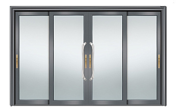 Алюминиевое окно 1350x900 мм. /серия GFT1390
