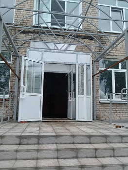 Алюминиевая дверь 900x2300 мм. GFTD50204